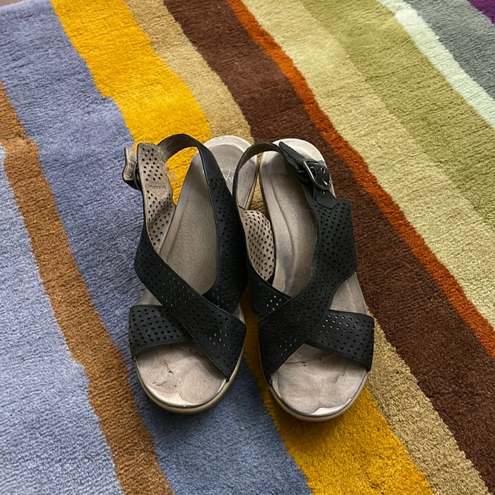 Dansko black sandals